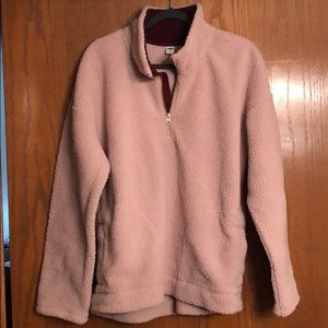 Old Navy Sherpa style Quarter Zip